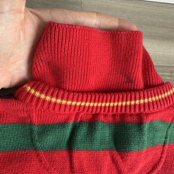 Vintage JC De Castelbajac Sweater POPEYE S.O.S. Safe Ship Sz SM/M(50) Made Italy - Picture 10 of 16